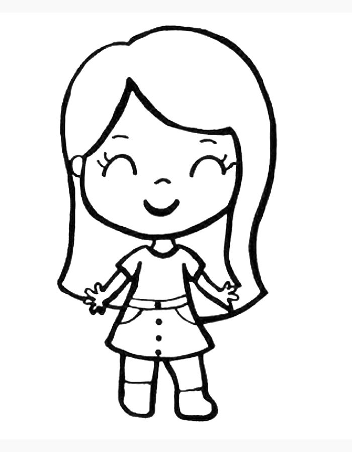 A for adley coloring page