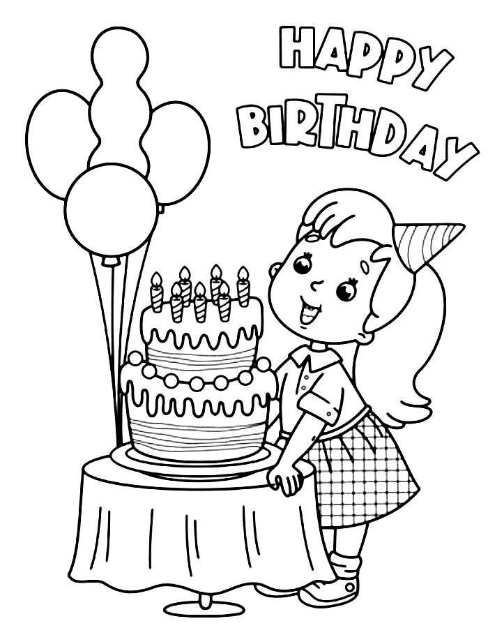 A Little Girl's Birthday