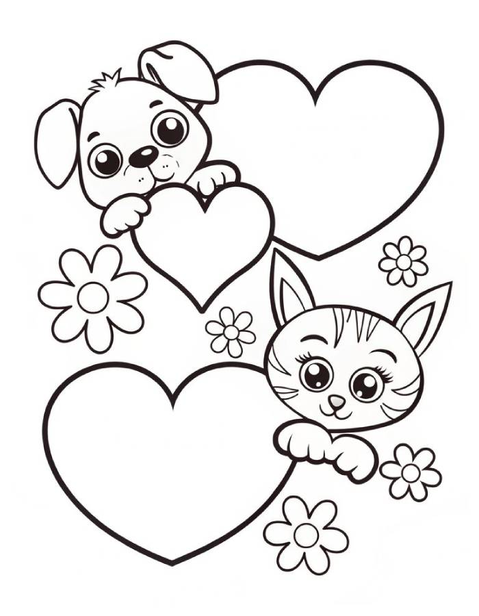 Adorable Baby Animals Adorable Baby Animals Coloring Page