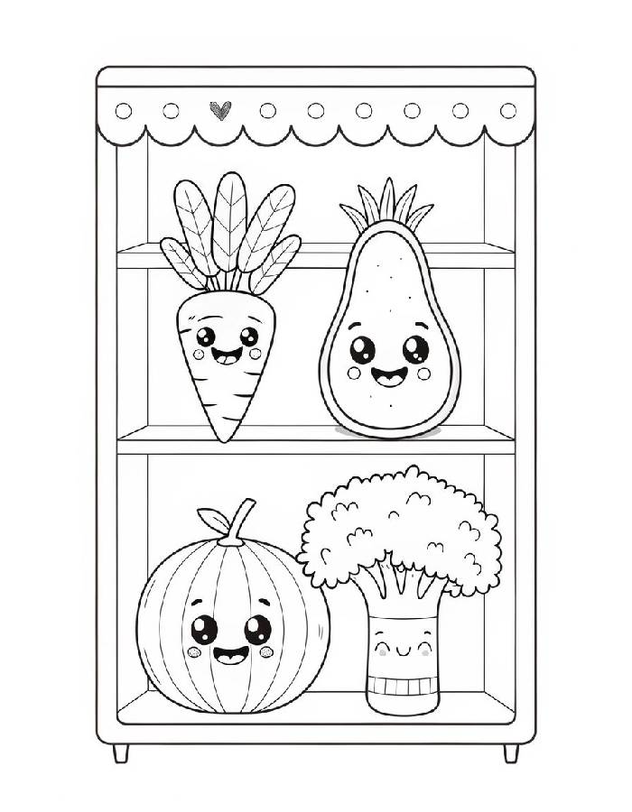 Adorable Kawaii Healthy Food