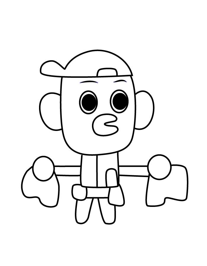 Adtchi Coloring Page