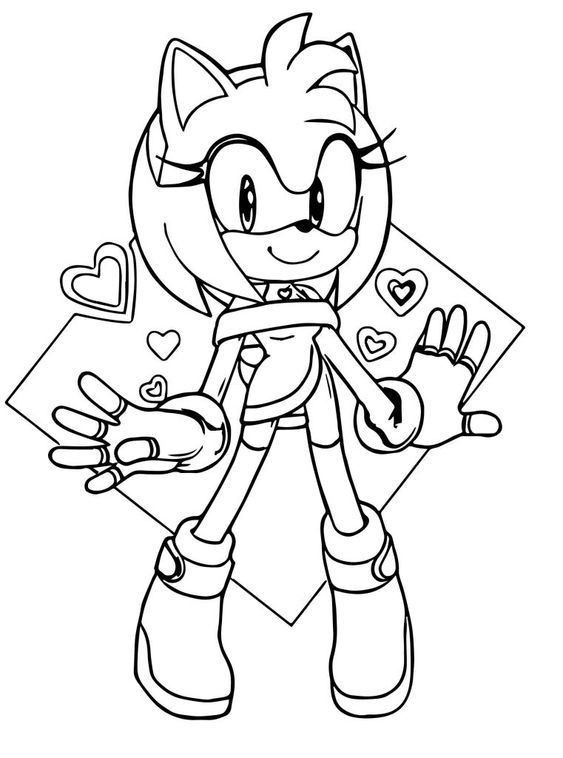 Amy Printable Coloring Page