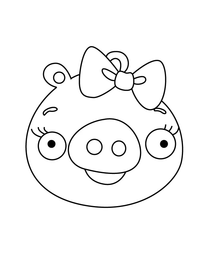 Angry Birds Female Pig