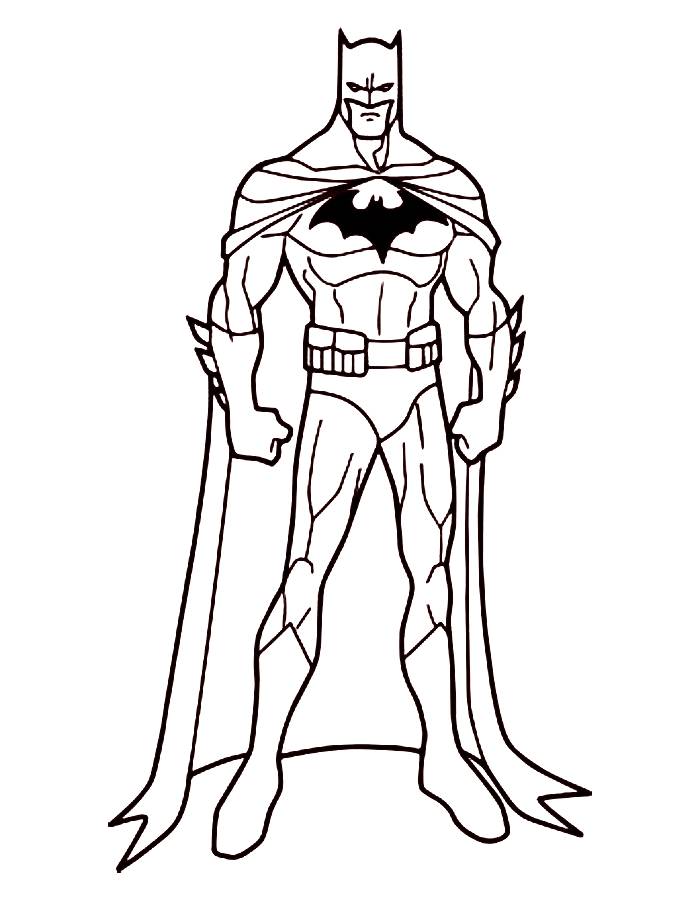 Batman Coloring Pages (free Printable Pdf)