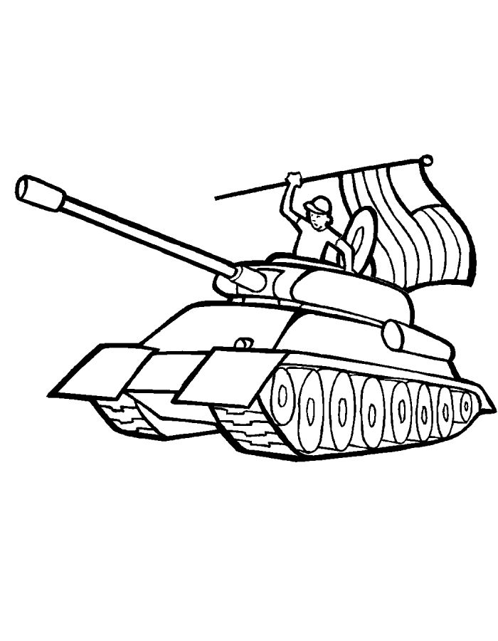 army tank pictures to color