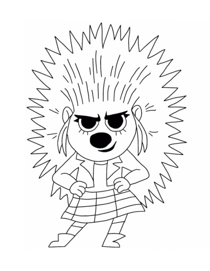 Ash Sing Coloring Page