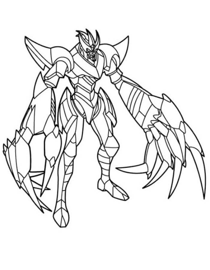 Bakugan  coloring page