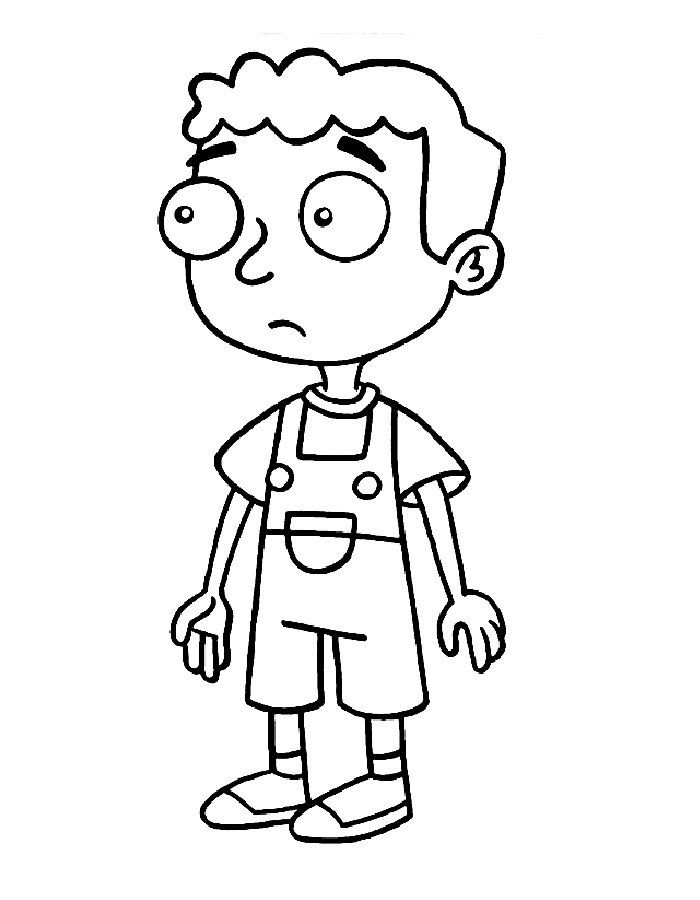 Baljeet Coloring Page