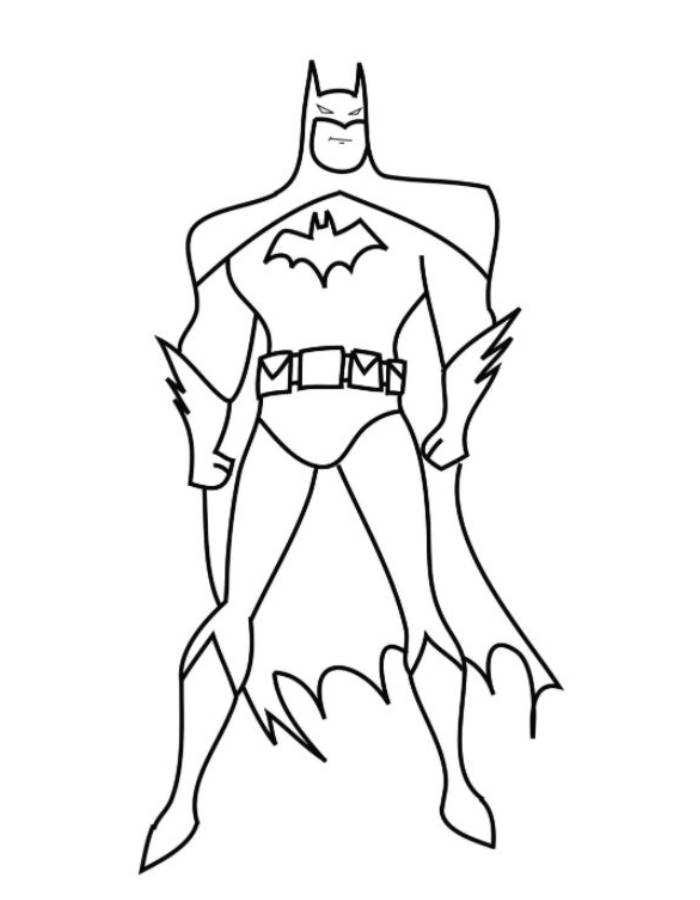 Batman Coloring Pages (Free Printable PDF)