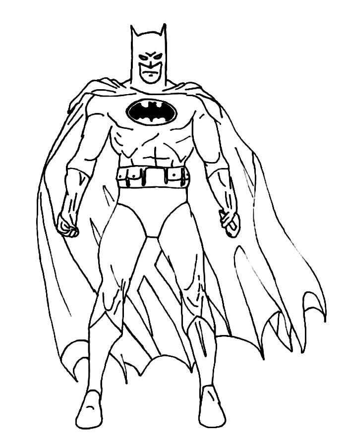 Batman Coloring Pages - Free Printable Sheets