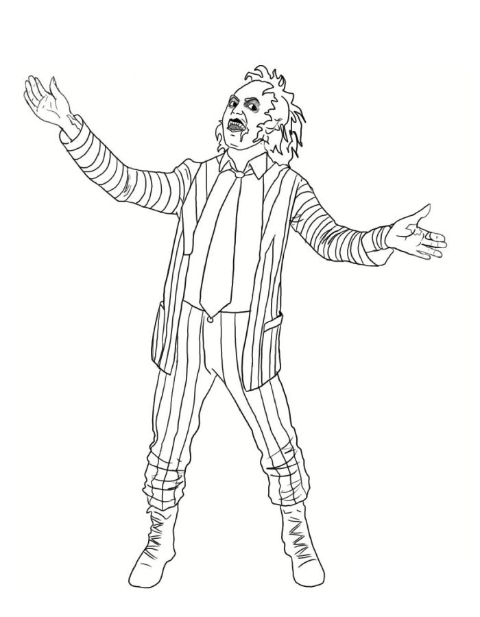 Beetlejuice Printable