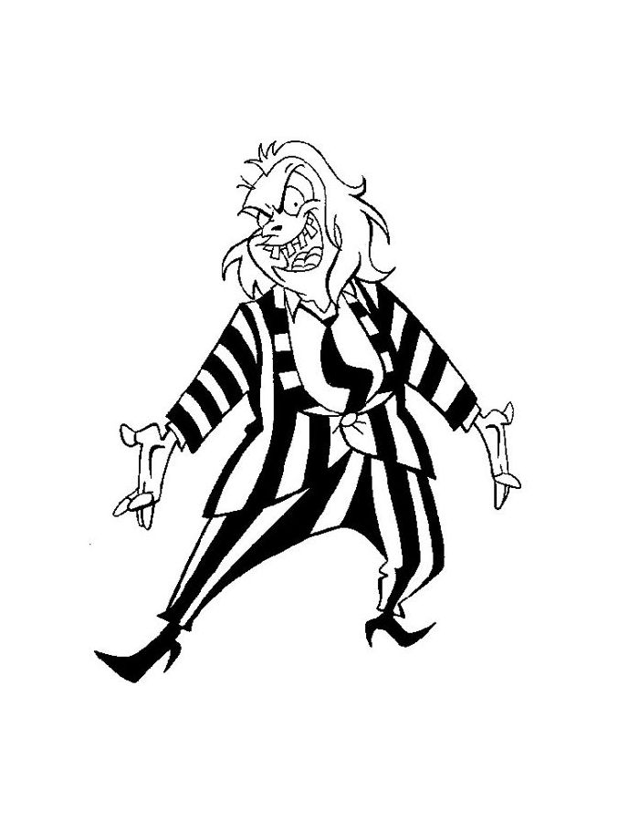 Beetlejuice Simple Art