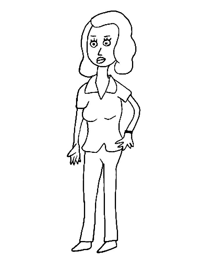 Beth Smith Coloring Page