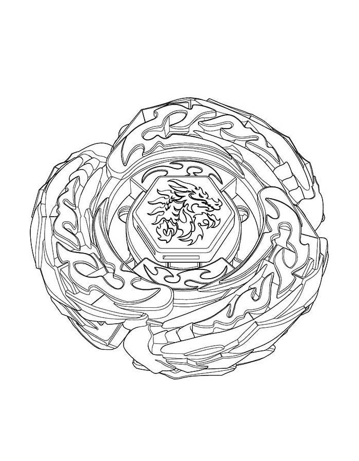 Beyblade  coloring page