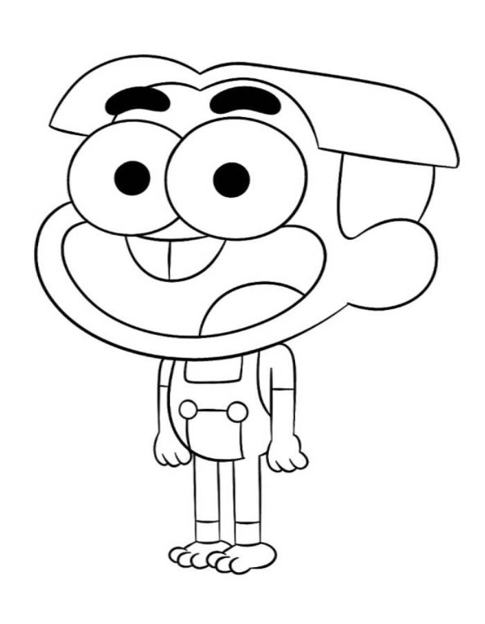 Big City Greens Coloring Page