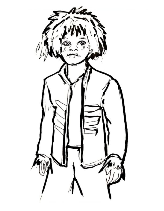 Billy Butcherson Coloring Page