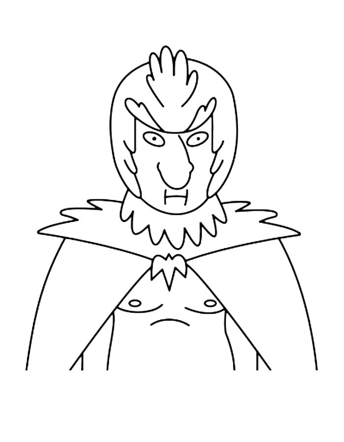 Birdperson Coloring Page