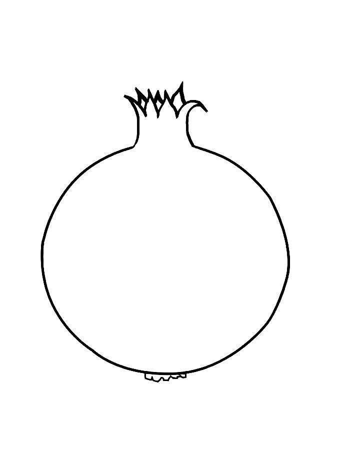 Blank Pomegranate