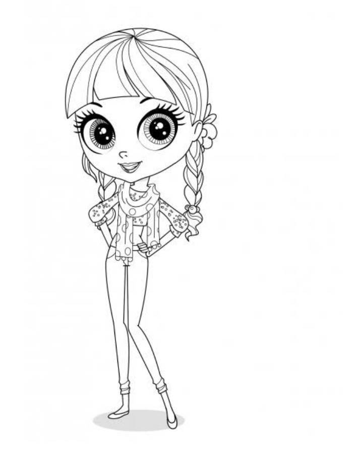 Blythe Baxter Coloring Page