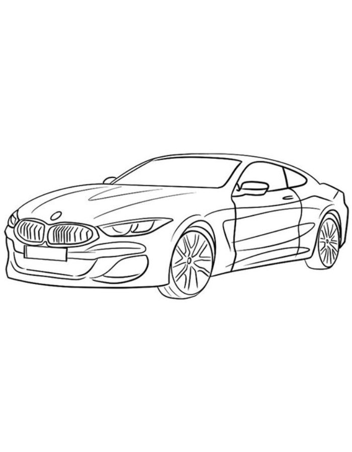 BMW  coloring page