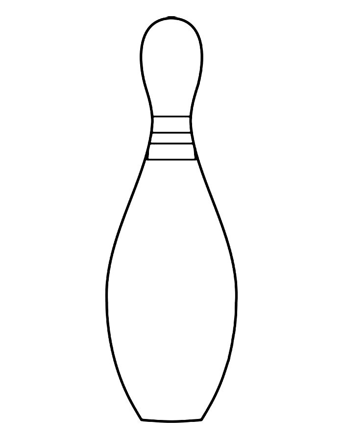 Bowling Coloring Pages (Free Printable PDF)