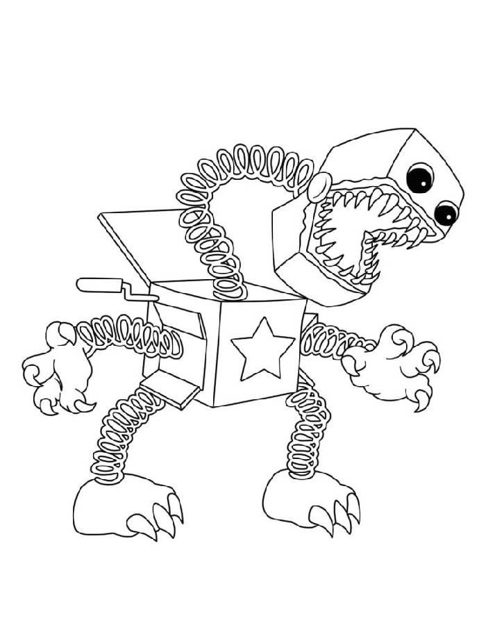 Boxy Boo Printable Clipart