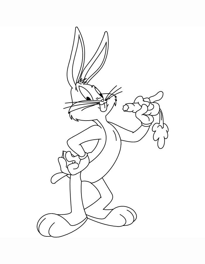 Bugs Bunny  coloring page