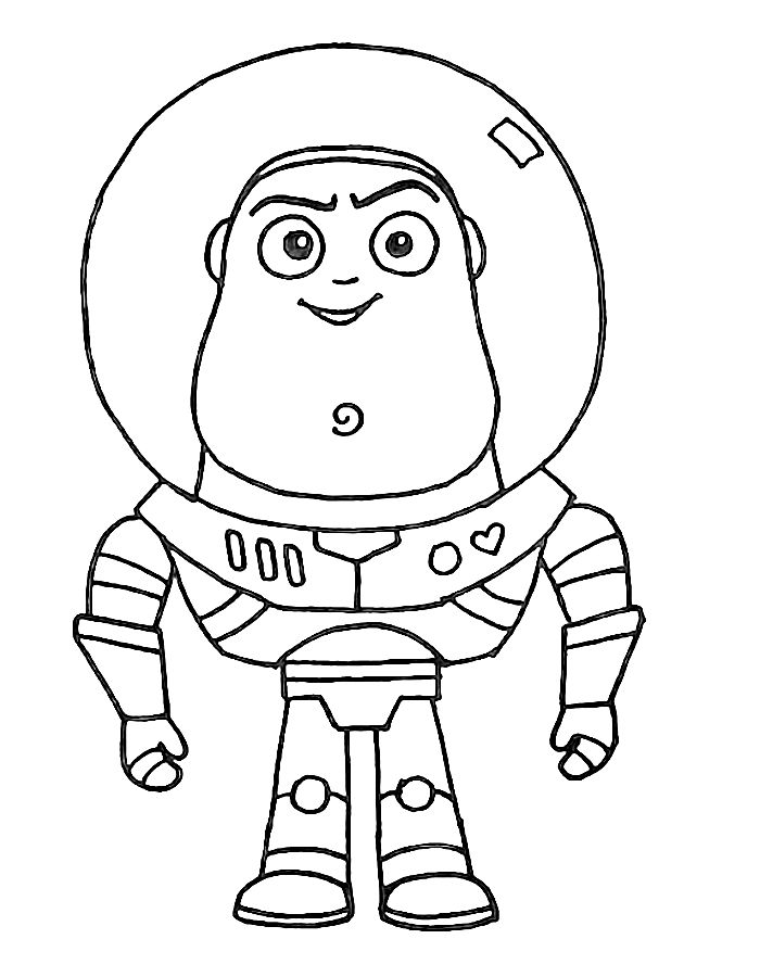 Buzz Lightyear Cars Drawing