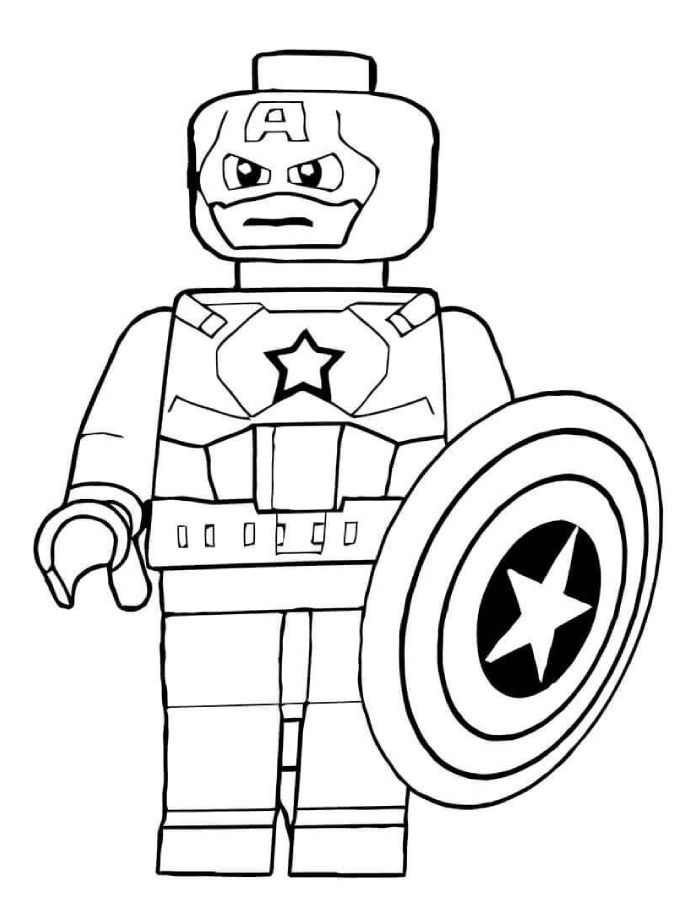 Captain America Lego Avengers