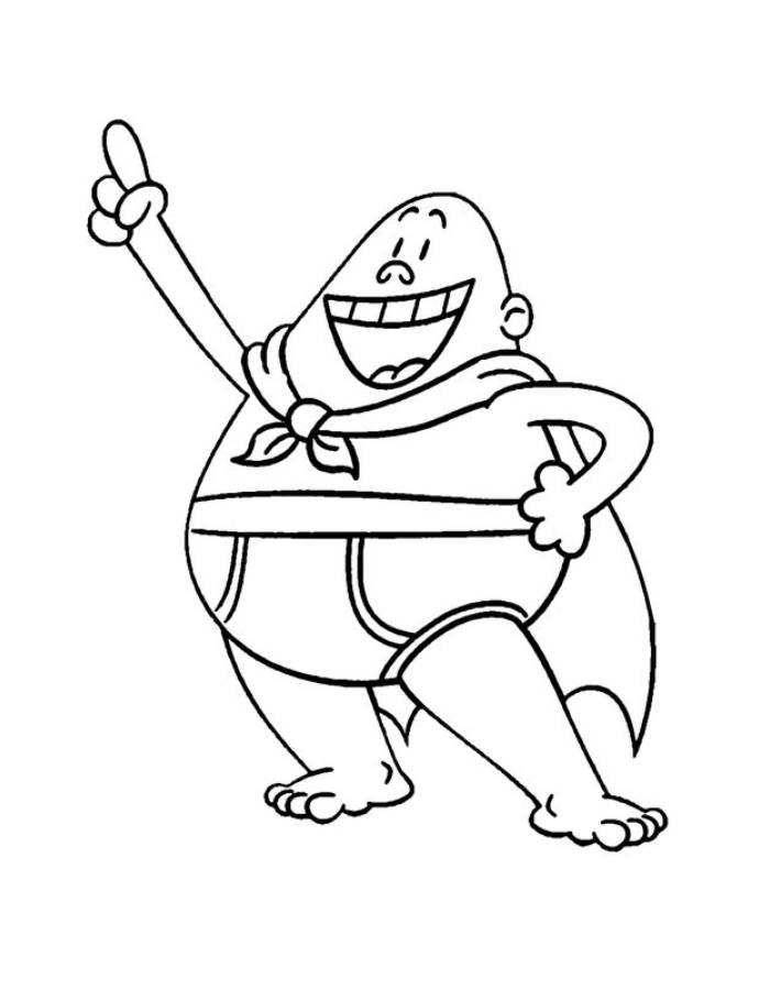 Captain Underpants  coloring page