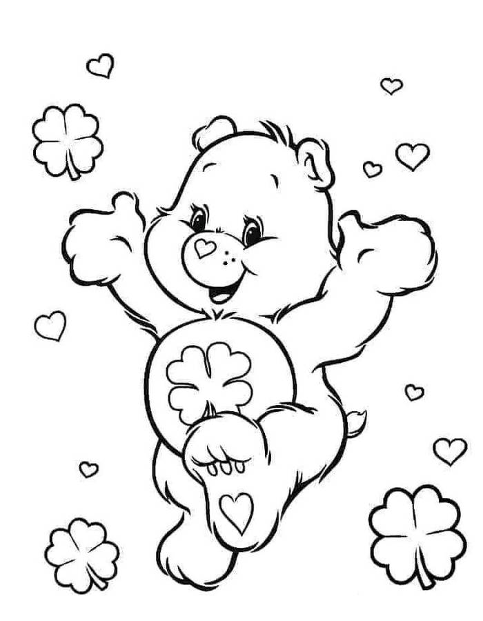 Care Bear Print Outs Coloring Page