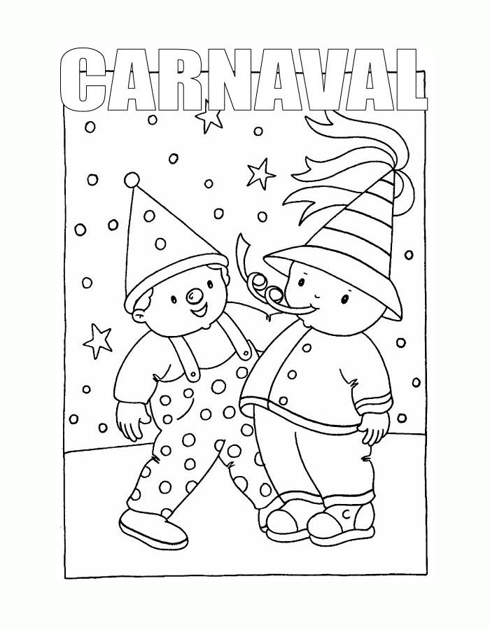 Carnival For Kids Coloring Page