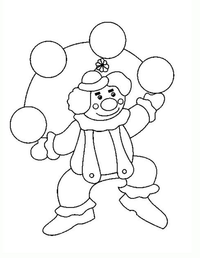 Carnival Games Coloring Page