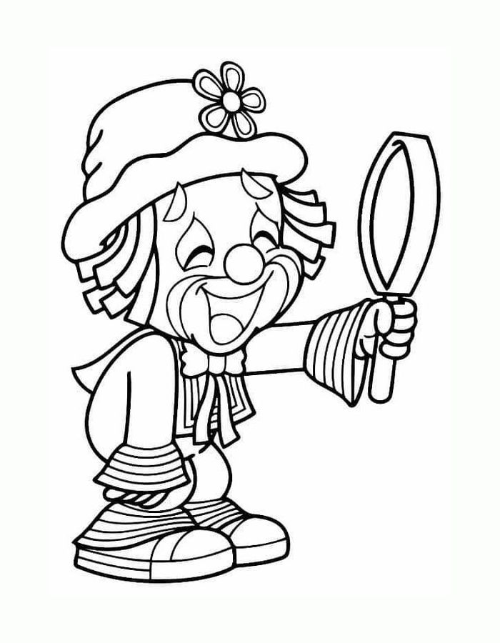 Carnival Pdf Coloring Page