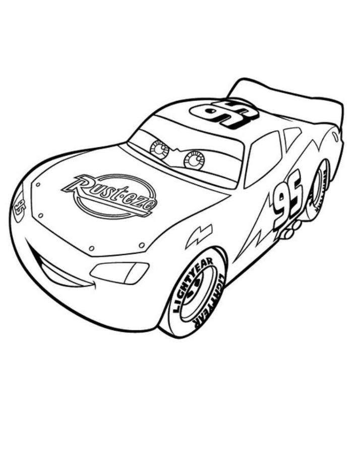 Cars The Movie Coloring Pages Free - Cars The Movie Coloring Pages 