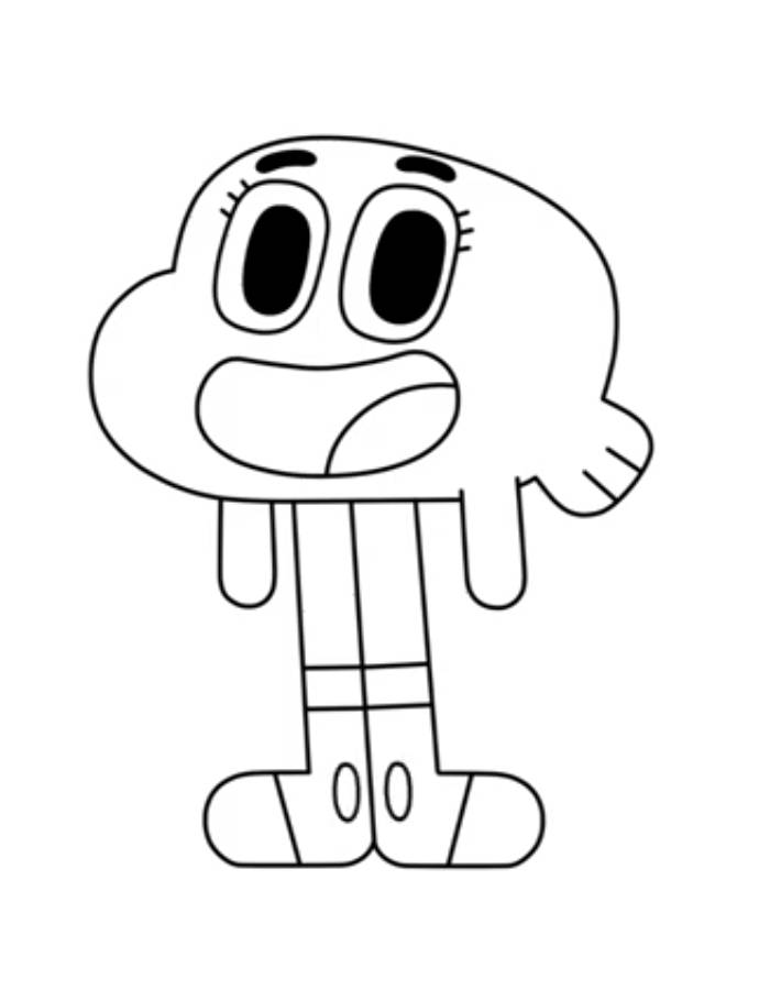 Cartoon Network Coloring Page