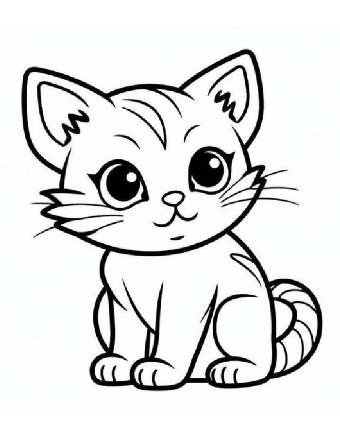Cat Pdf Sheets Coloring Page Free Printable PDF Cat Pdf Sheets Coloring Page Free Printable PDF