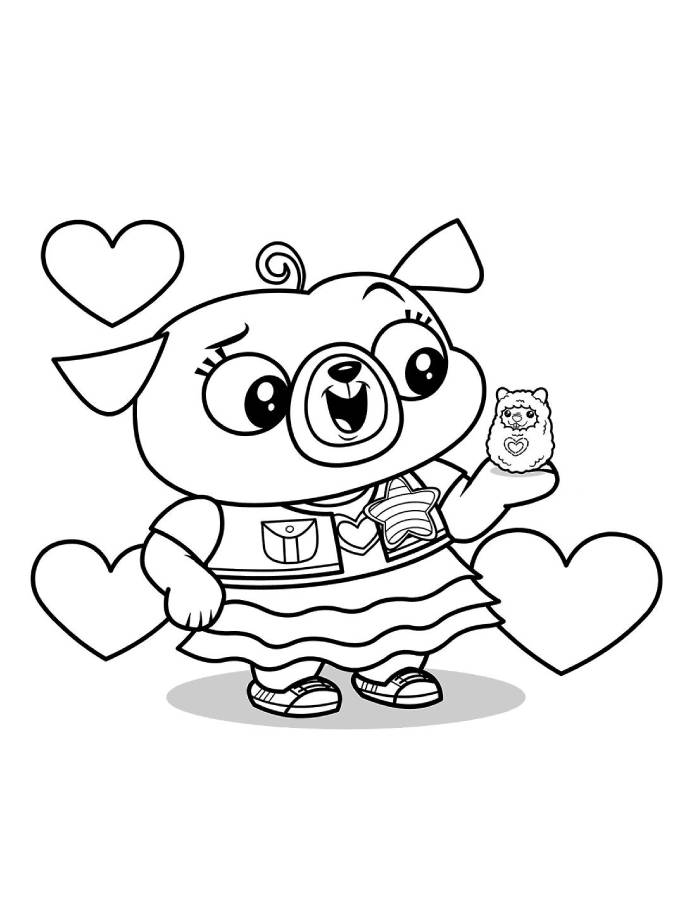 Chip And Potato Simple Outline