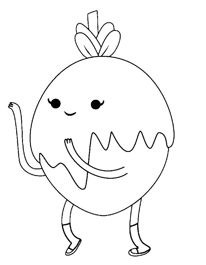 Chocoberry Coloring Page