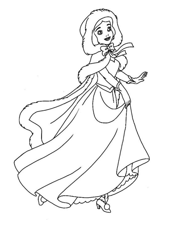 Disney Princess Coloring Pages (Free Printable PDF)