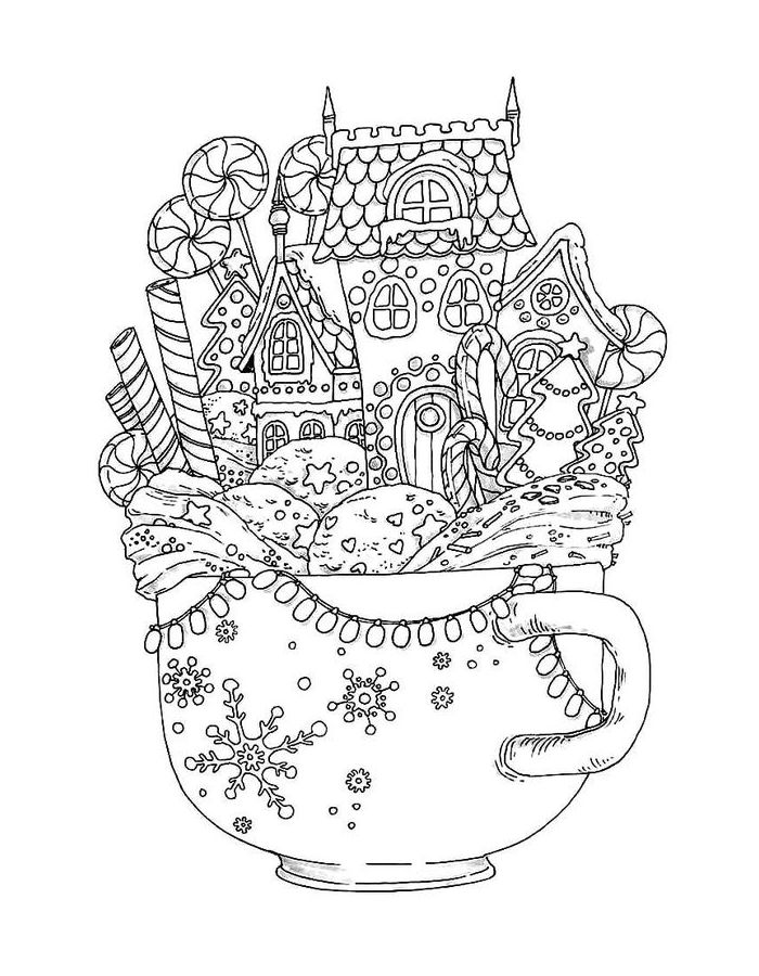 Christmas Mandalas Pdf Coloring Page