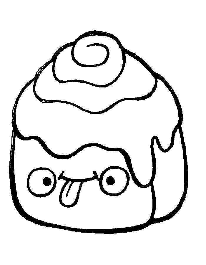 Cinnamon Bun Adventure Time Coloring Page