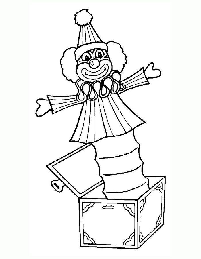 Circus Pictures To Print Coloring Page