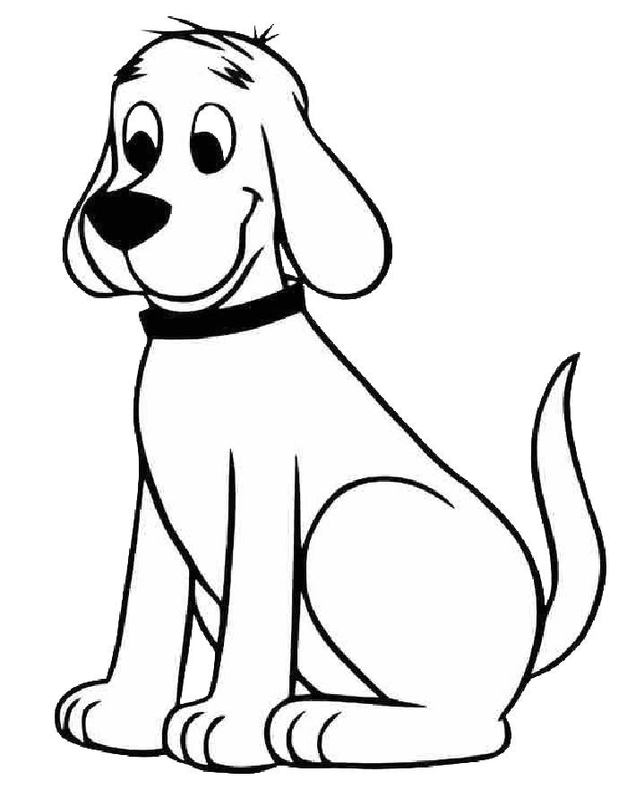 clifford the big red dog coloring pages coloring pages