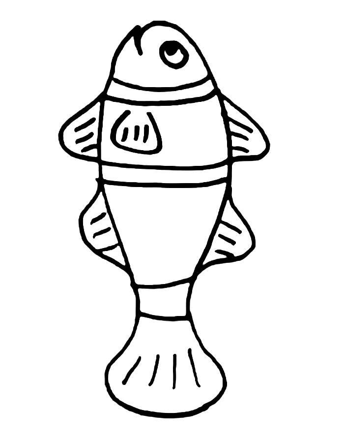 Clownfish Coloring Page