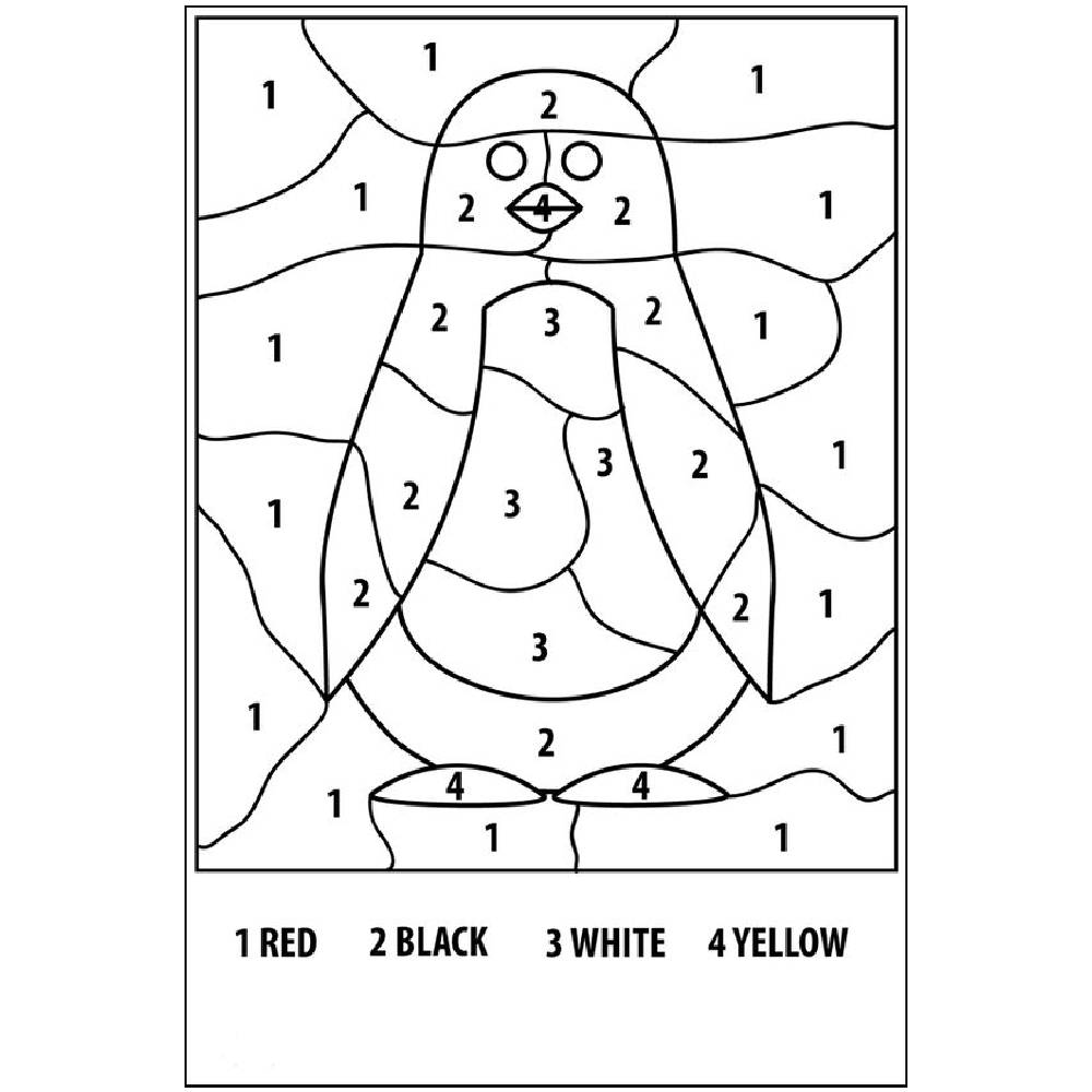 Unleash Your Inner Artist Color By Number Coloring Pages PDF