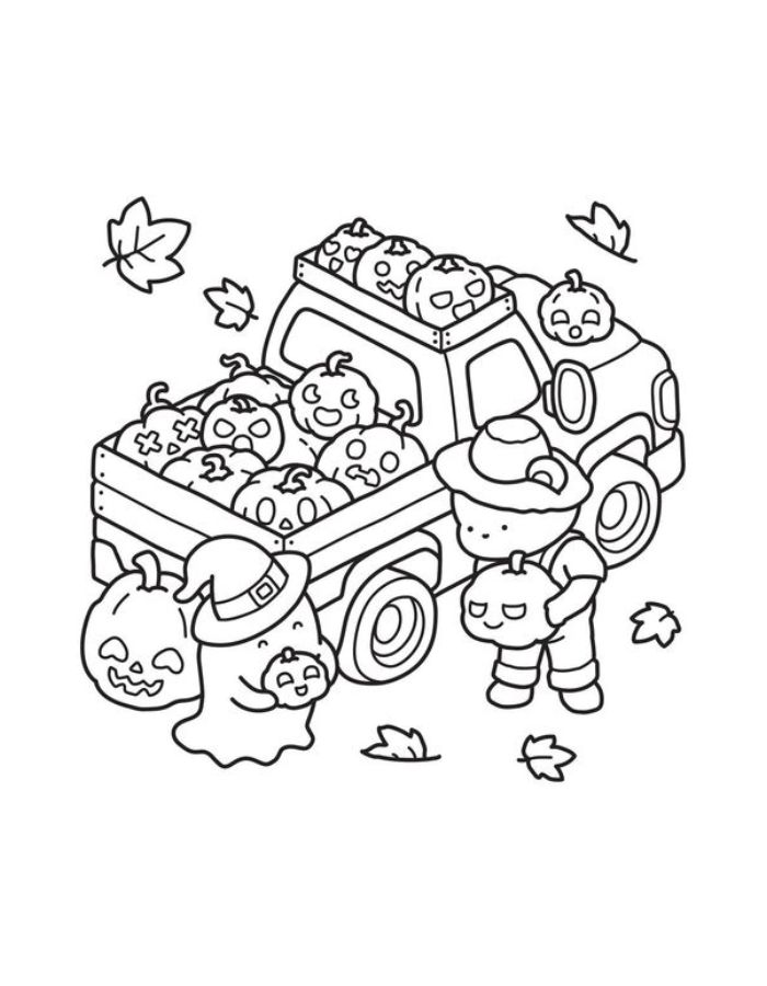 Cozy Drawing Coloring Page