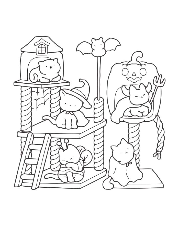 Cozy Worksheet Coloring Page