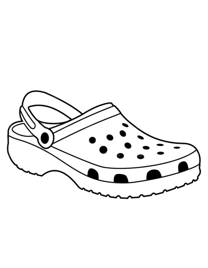 Crocs Simple Art