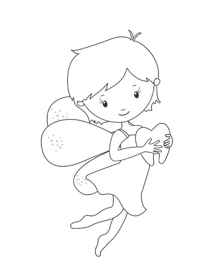 Cute And Simple Tooth Fairy